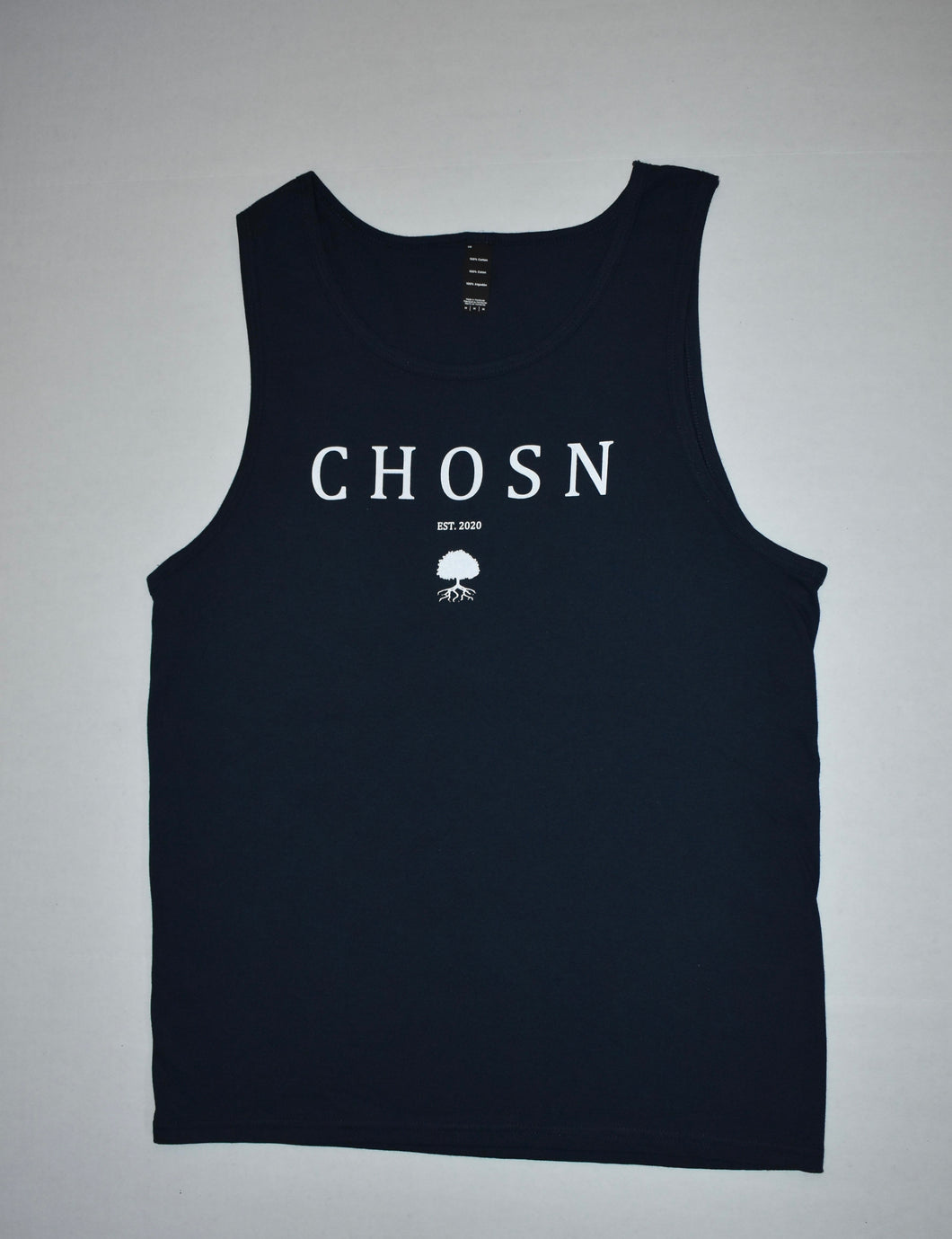 Navy Blue CHOSN Tank Top